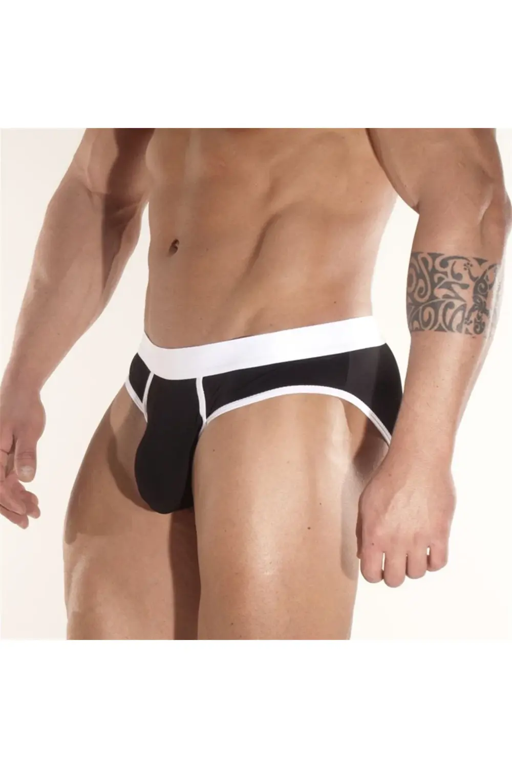 Kontras Biyeli Erkek Slip
