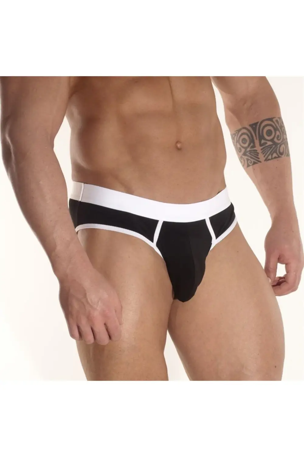 Kontras Biyeli Erkek Slip