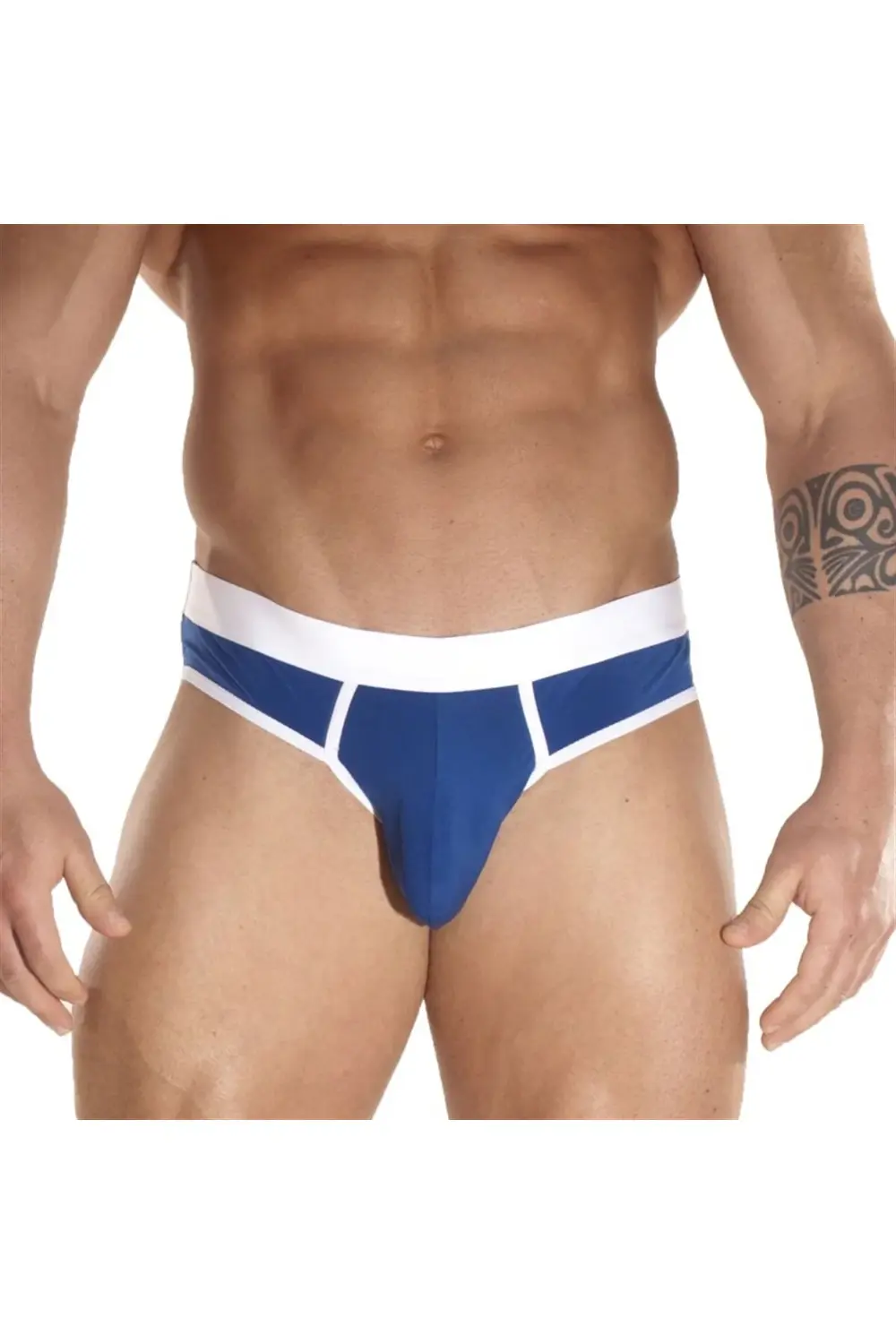 Kontras Biyeli Erkek Slip