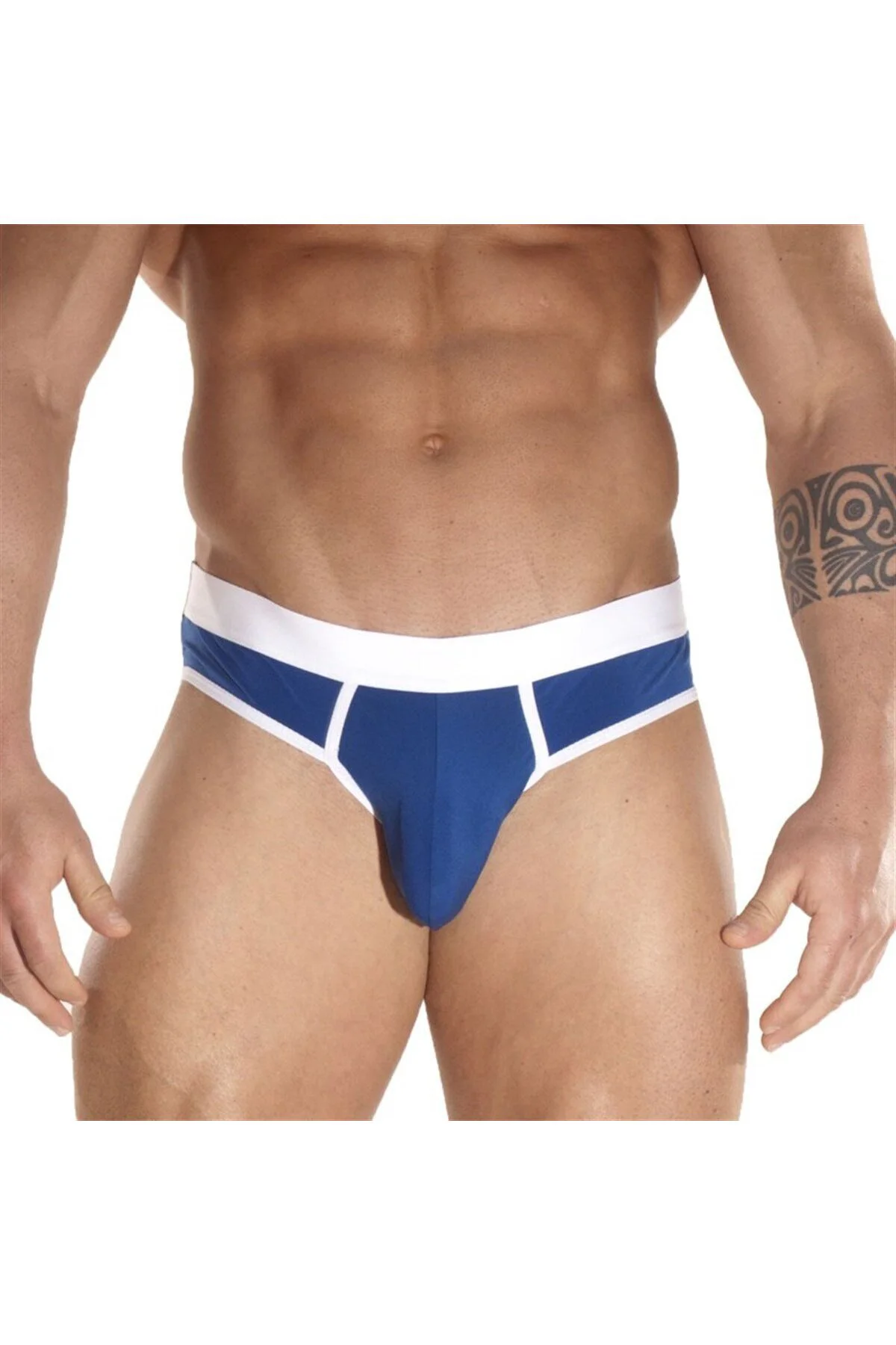 Kontras Biyeli Erkek Slip