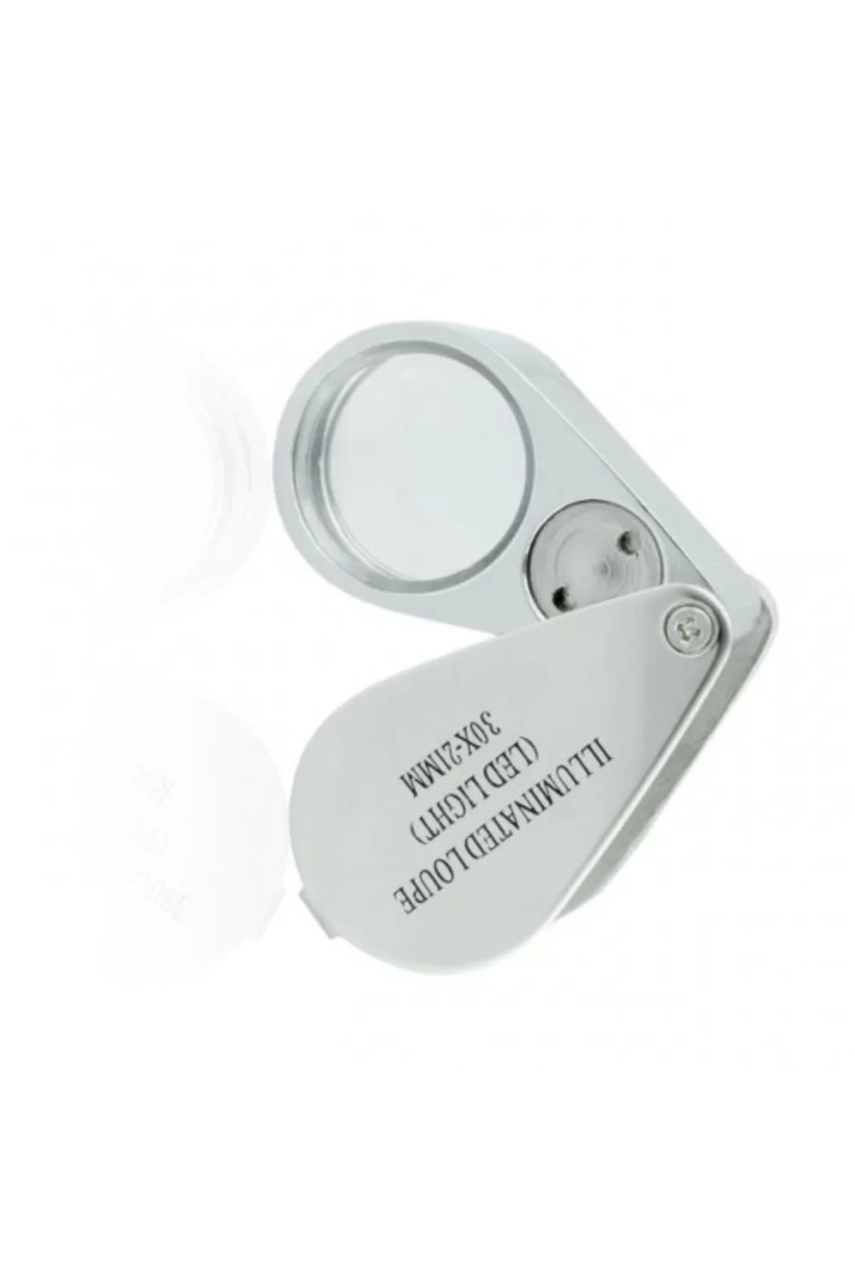 Kontrol, Için Özel Kutulu Metal Işıklı Lup 30x21 - Lisinya