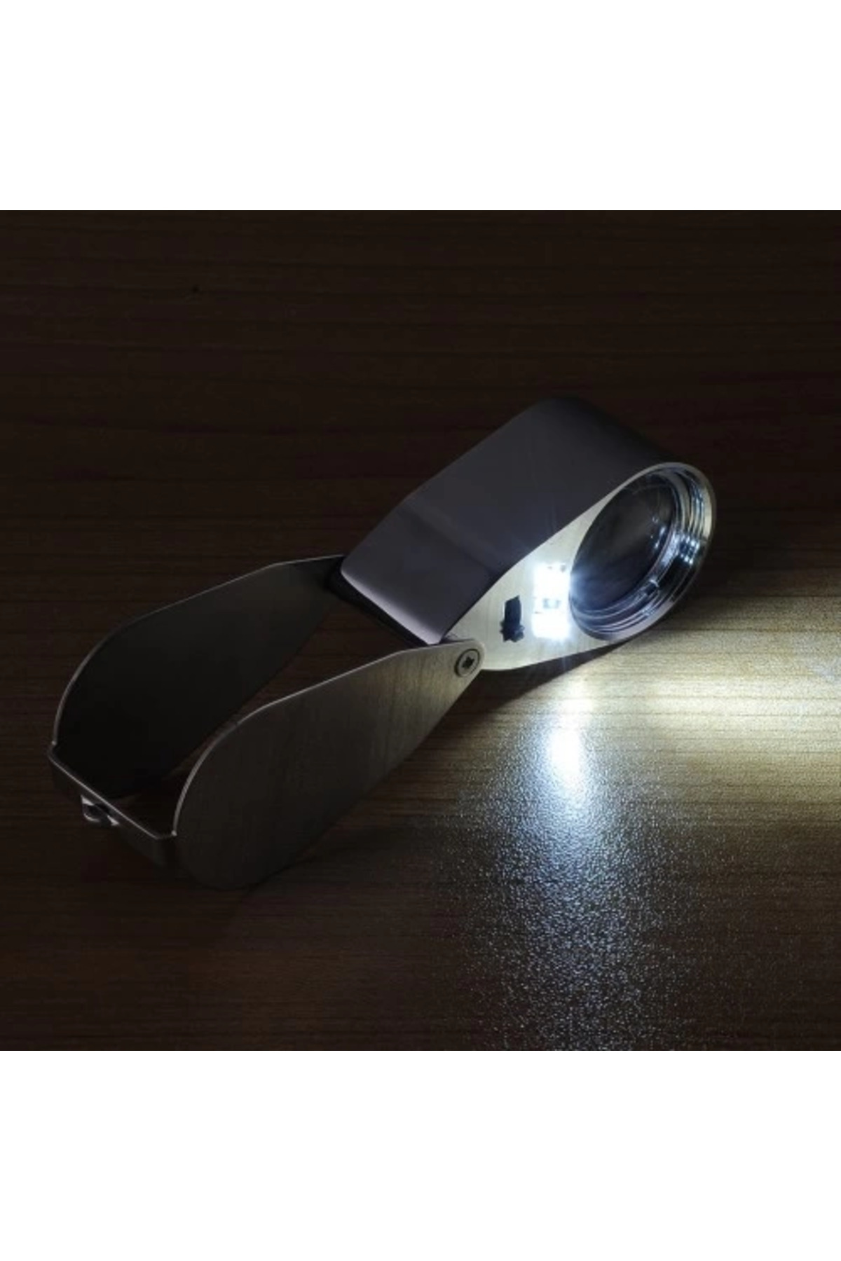 Kontrol, Için Özel Kutulu Metal Işıklı Lup 40x25