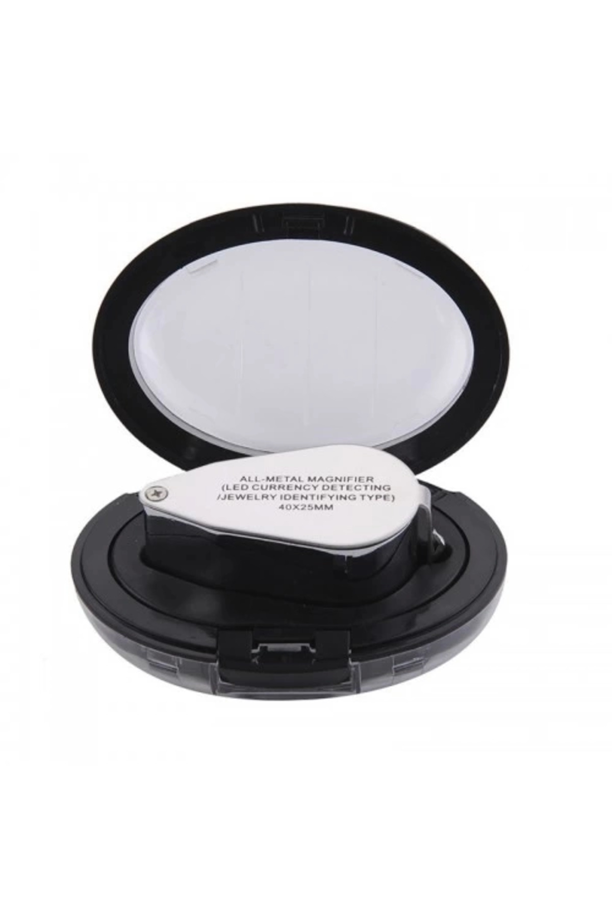 Kontrol, Için Özel Kutulu Metal Işıklı Lup 40x25