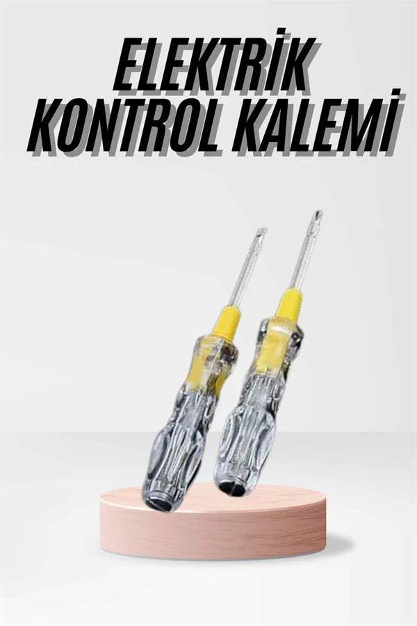 Kontrol Kalemi Çift Başlıklı Şeffaf Elektrik Testi Değişken Uçlu Fiyatı, Yorumları ve Özellikleri