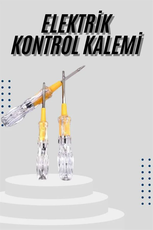 Kontrol Kalemi Çift Taraflı Uçlu Elektrik Akım Test Cihazı
