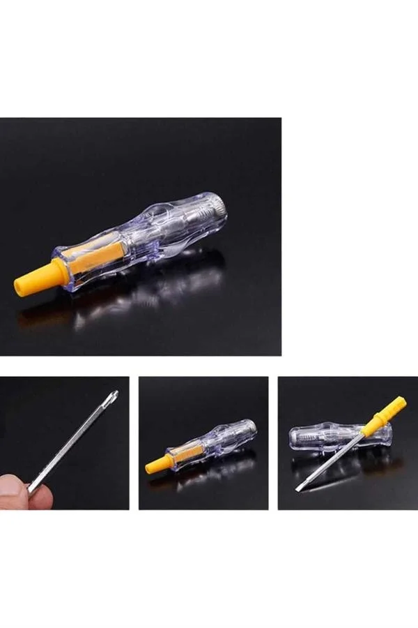 Kontrol Kalemi Nikel Kaplama Çift Başlıklı Test Cihazı Kontrol Kalemi Nikel Kaplama Çift Başlıklı Test Cihazı