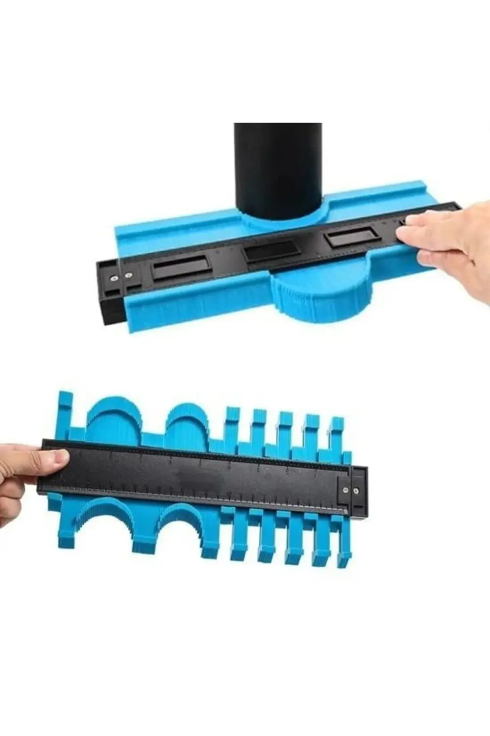 ® Kontur Ölçüm Cihazı Ahşap Fayans Şekillendirme Kalıbı 24 cm