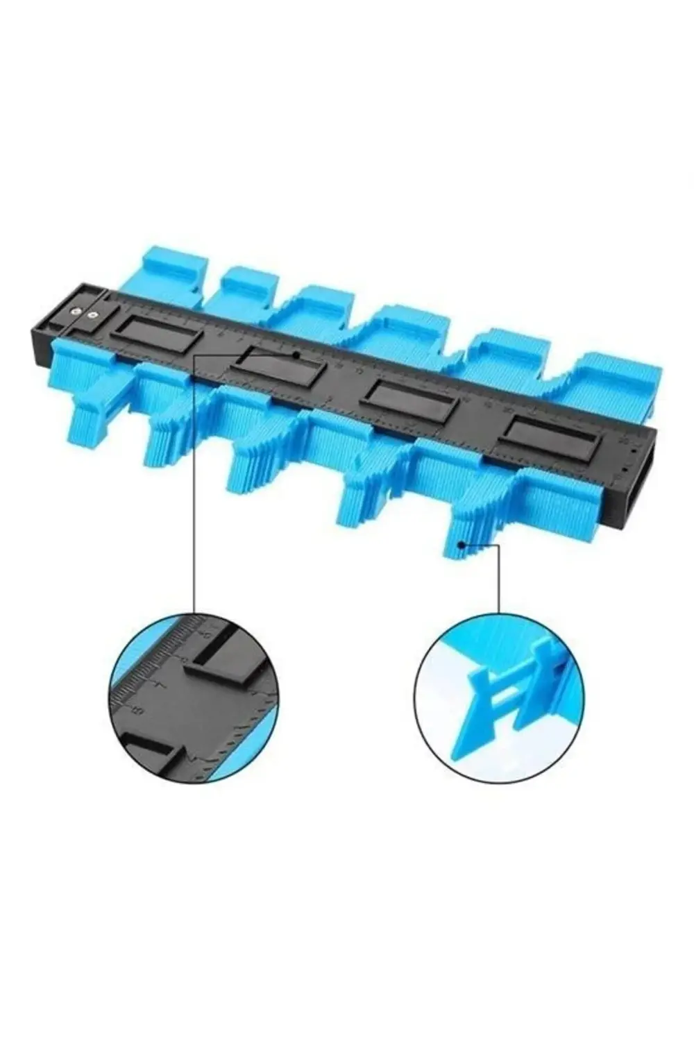 ® Kontur Ölçüm Cihazı Ahşap Fayans Şekillendirme Kalıbı 24 cm