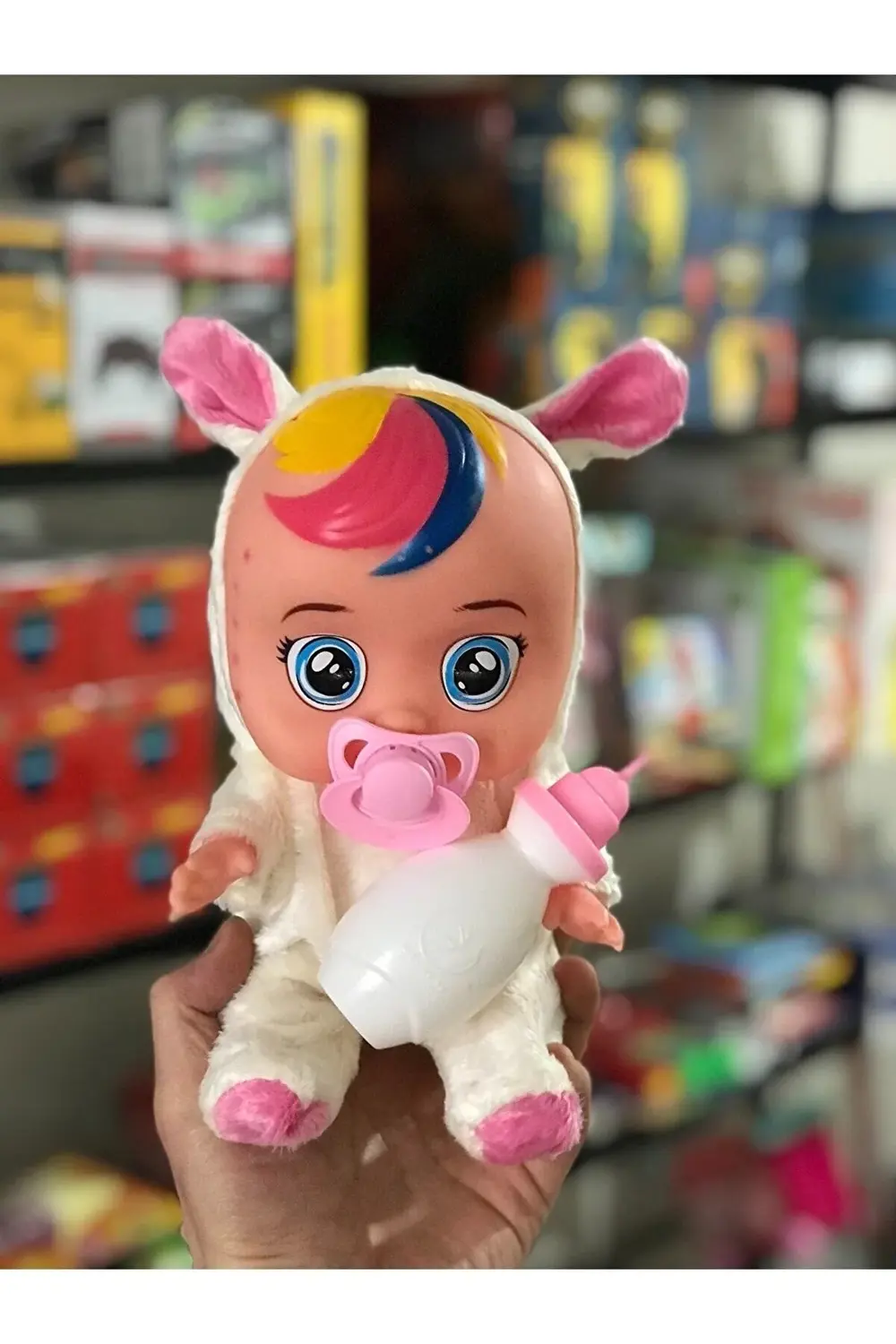 Konuşan Ağlayan Roza Bebek