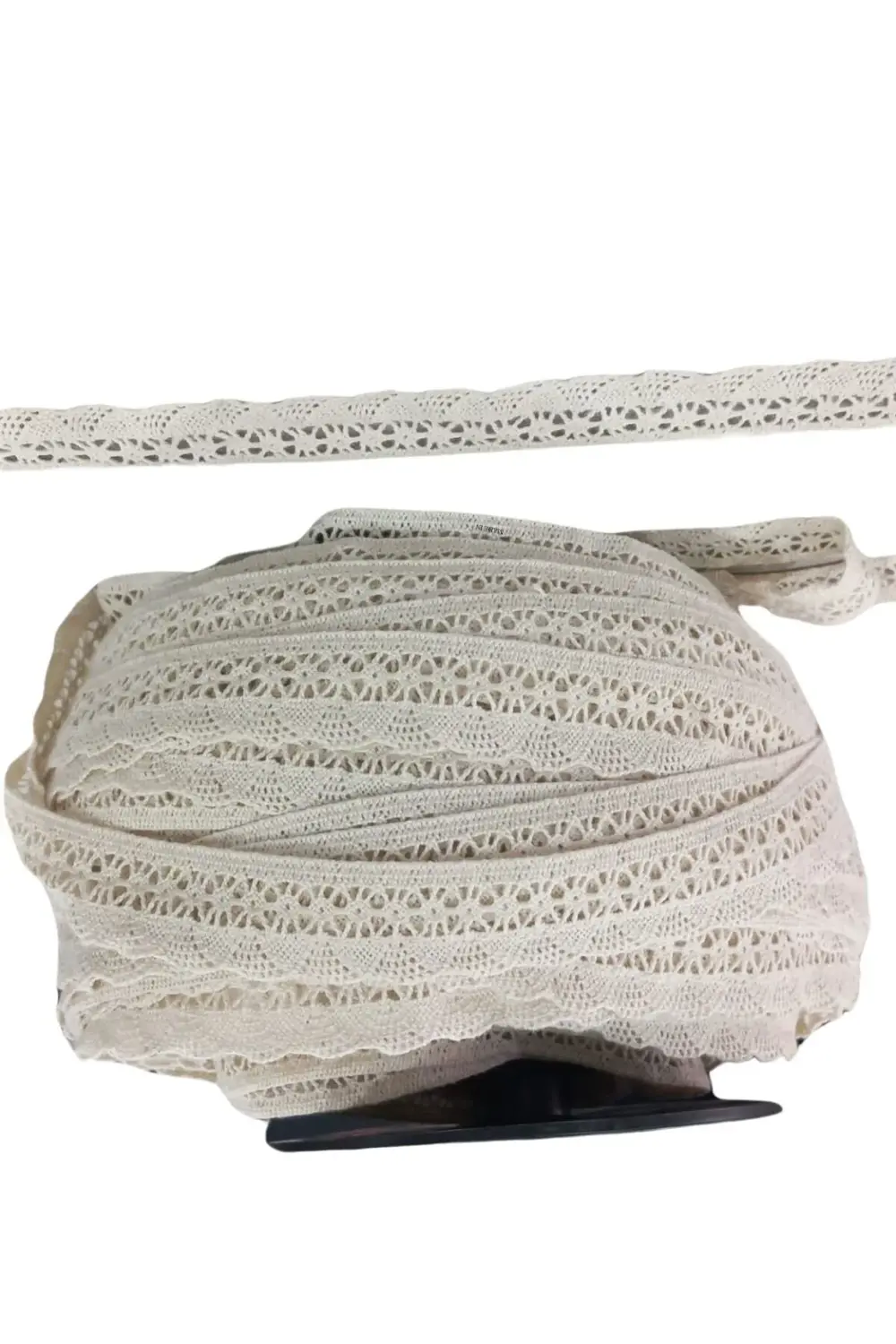 Kopanaki Dantel en 4 cm Şeritli Krem 5 Metre