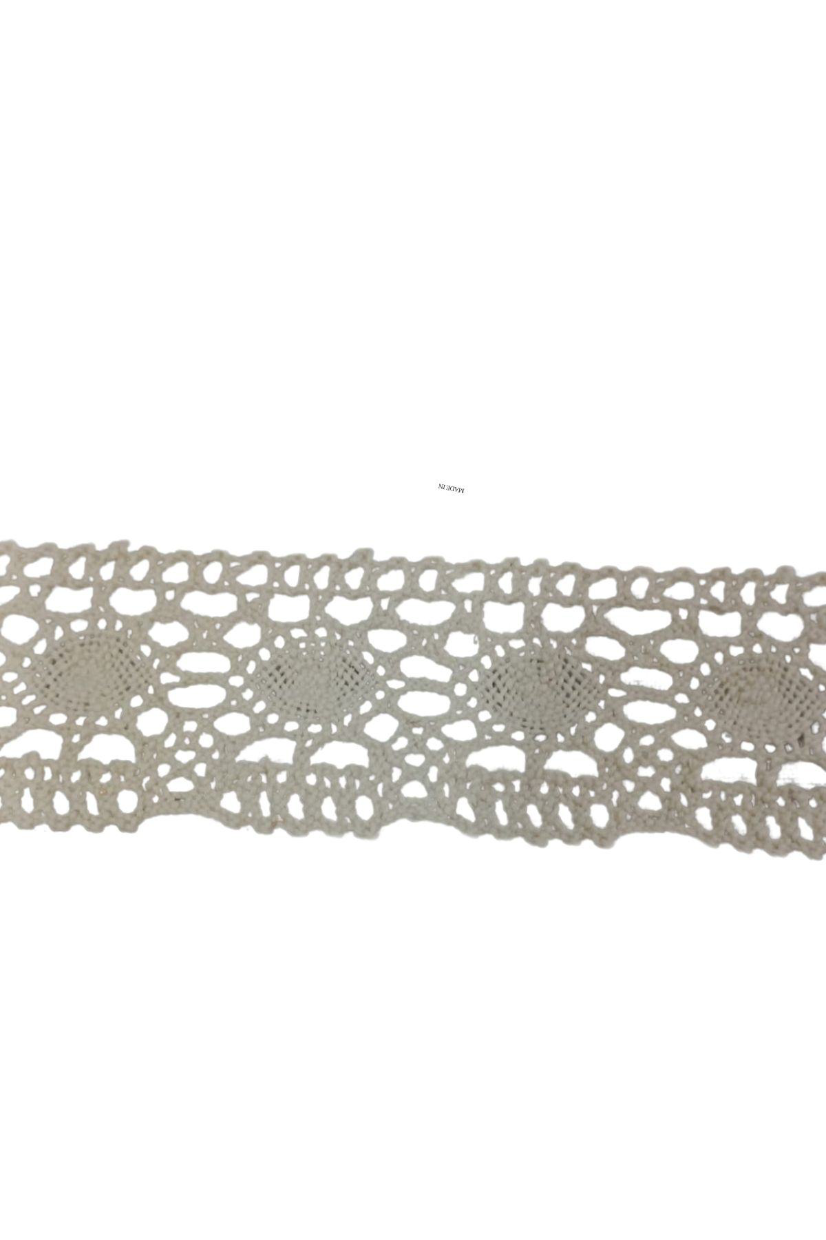 Kopanaki Dantel en 5 cm Badem Model Krem 5 Metre Kopanaki Dantel en 5 cm Badem Model Krem 5 Metre