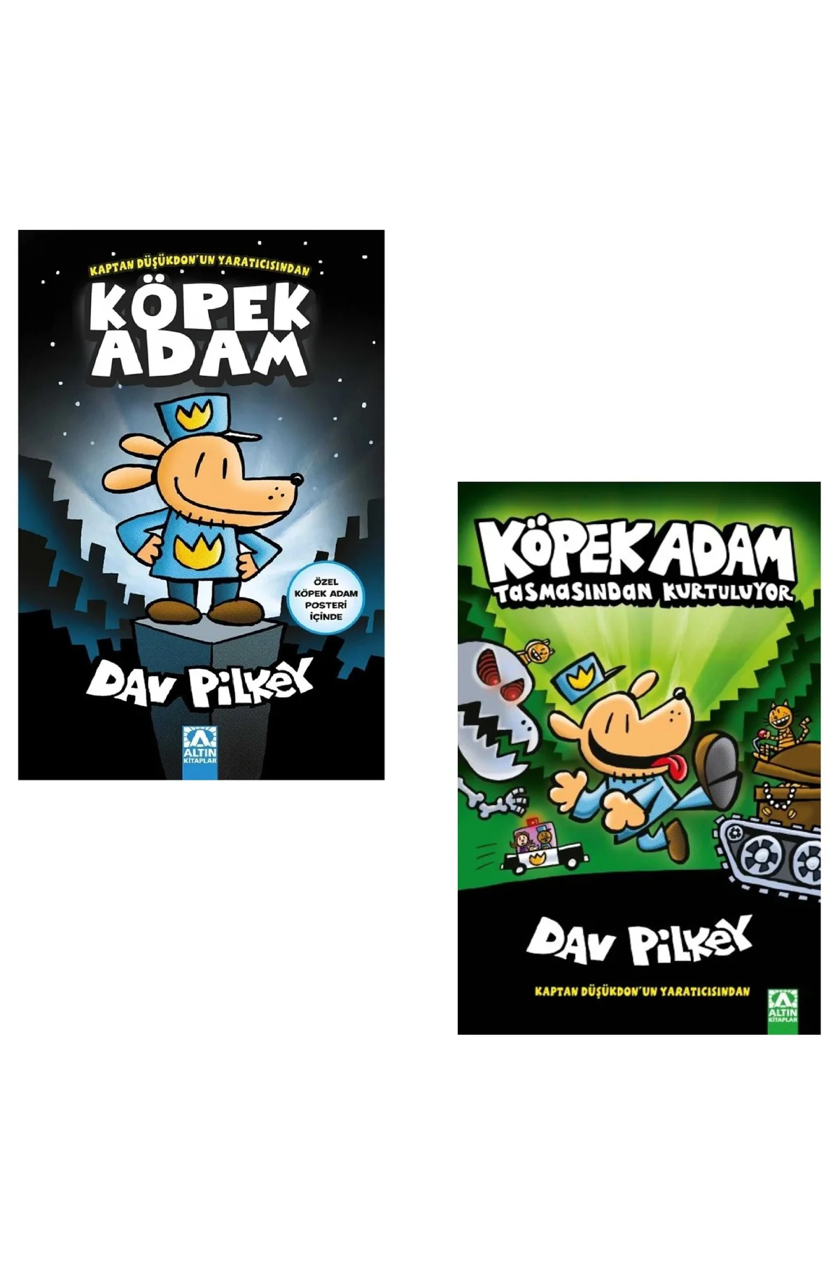 KÖPEK ADAM SETİ 1 VE 2 KÖPEK ADAM+ TASMASINDAN KURTULUYOR ELİFİN Fiyatı, Yorumları ve Özellikleri