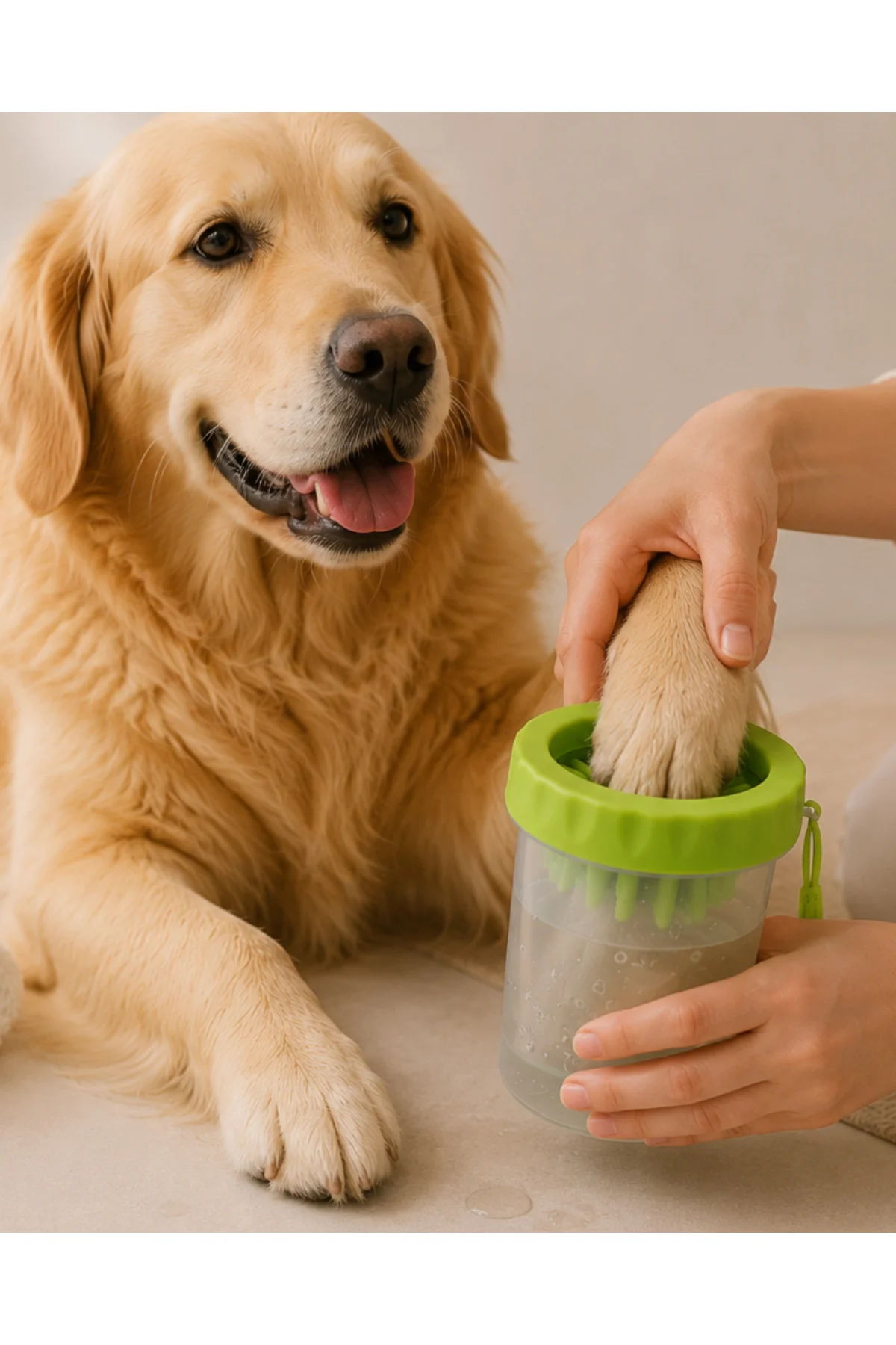 KÖPEK AYAK YIKAMA