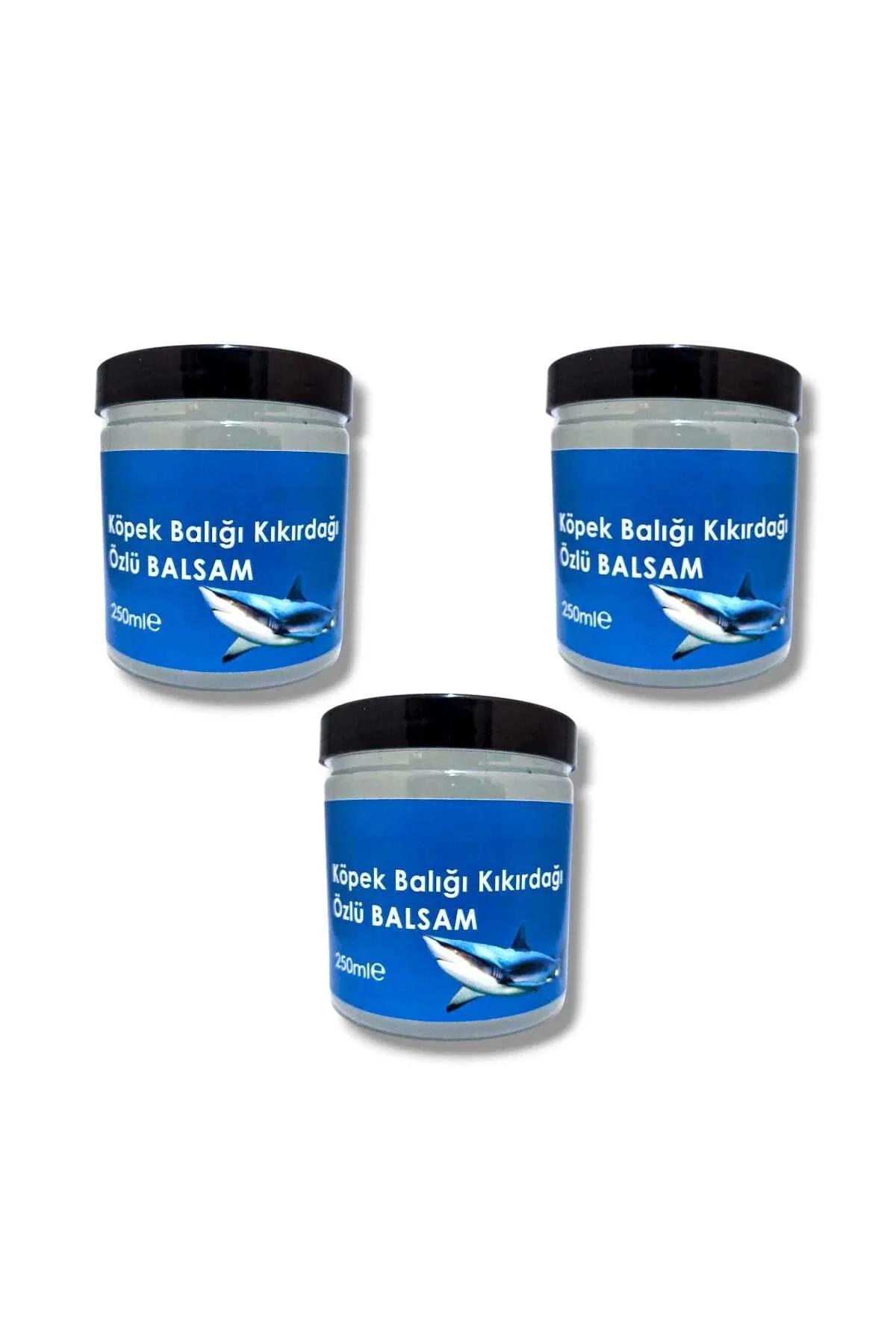 Köpek Balığı Kıkırdağı Özlü Rahatlatma Kremi 250 ml – 3 Adet | Eklemler İçin Doğal Destek