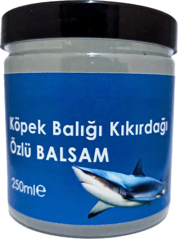 Köpek Balığı Kıkırdağı Özlü Balsam Kremi 250 ml – Köpekler İçin Cilt ve Eklem Bakımı