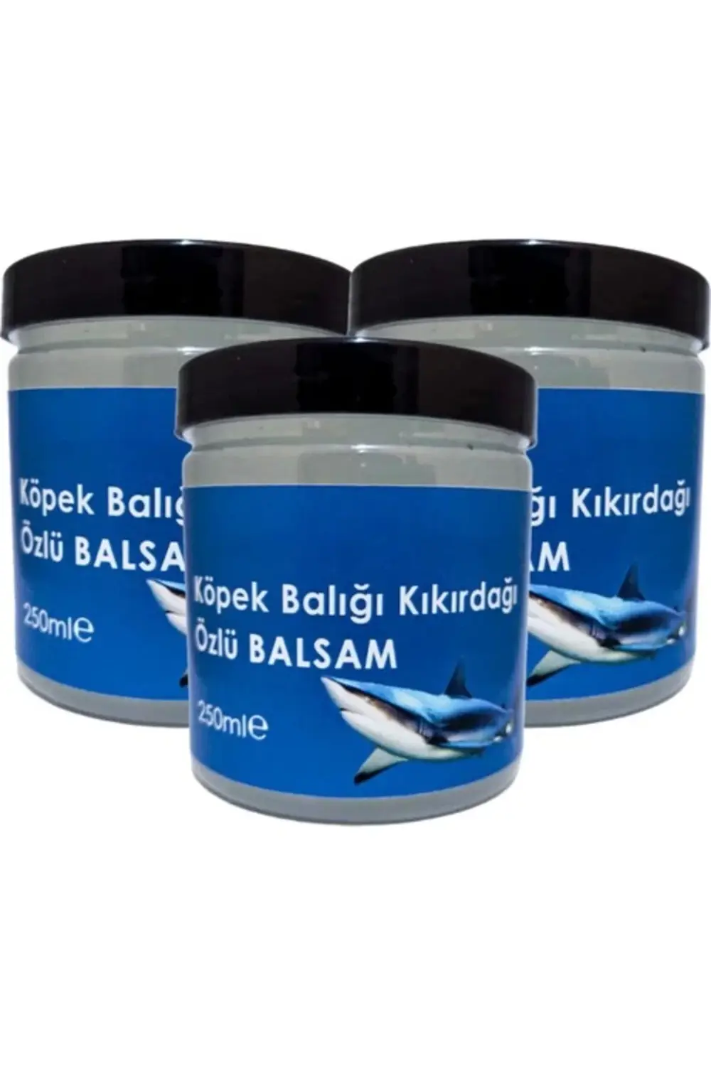 Köpek Balığı Kıkırdağı Özlü Balsam HZNKS030 3ADET 250 ml Paincrea