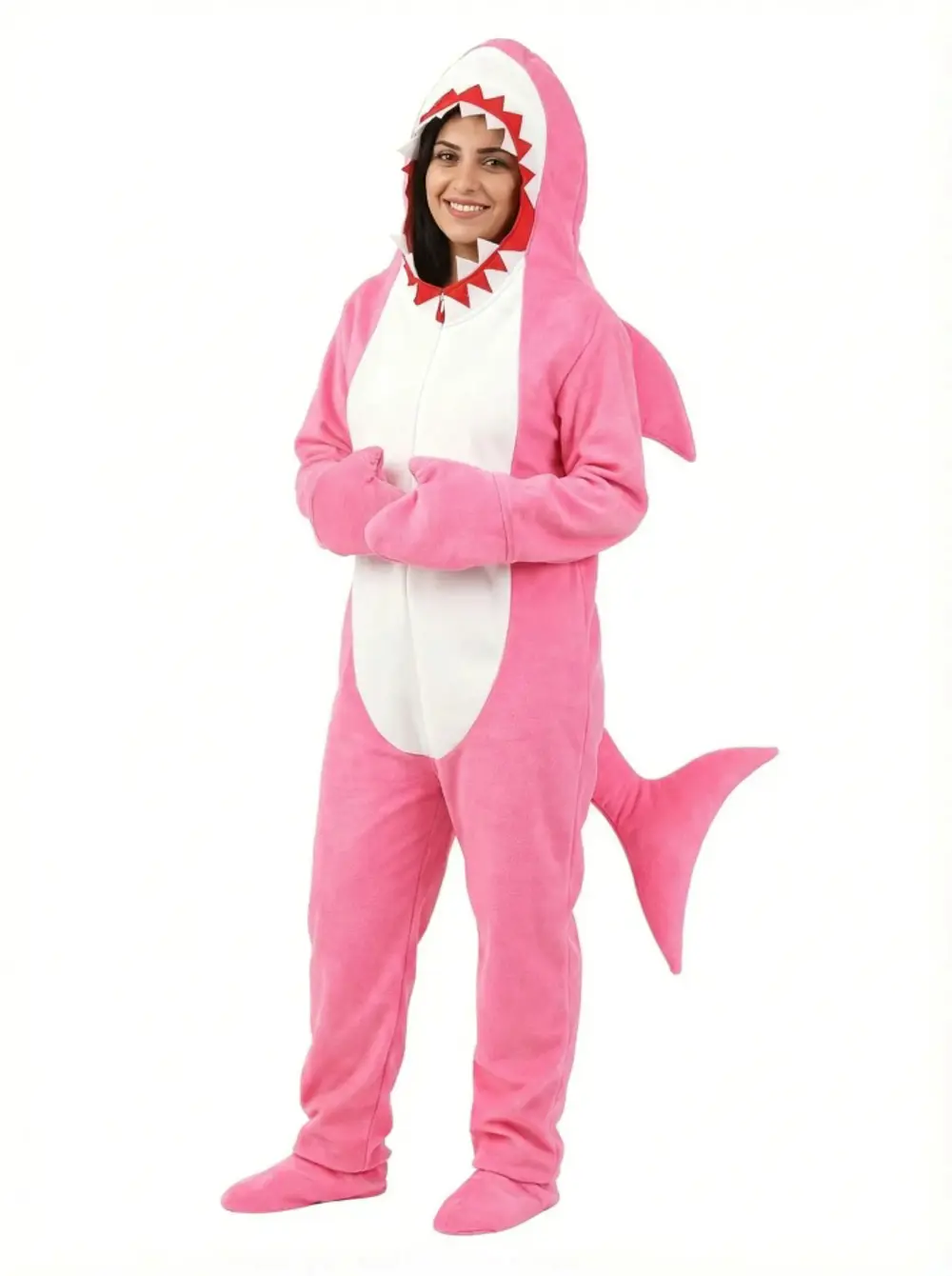 Köpek Balığı Kostümü Yetişkin