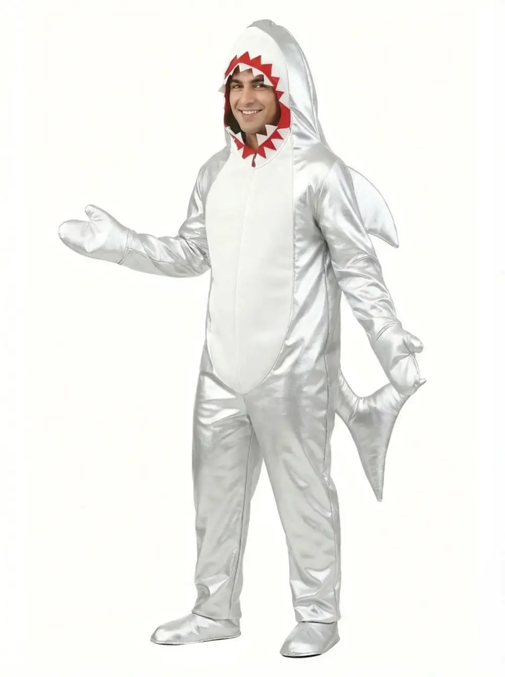 Köpek Balığı Kostümü Yetişkin