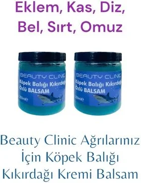 Köpek Balığı Kremi 250 ml — Eklem ve Kas Ağrıları İçin Doğal Rahatlama