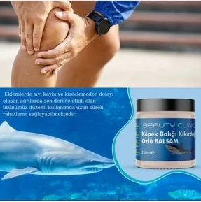 Köpek Balığı Kremi 250 ml — Eklem ve Kas Ağrıları İçin Doğal Rahatlama