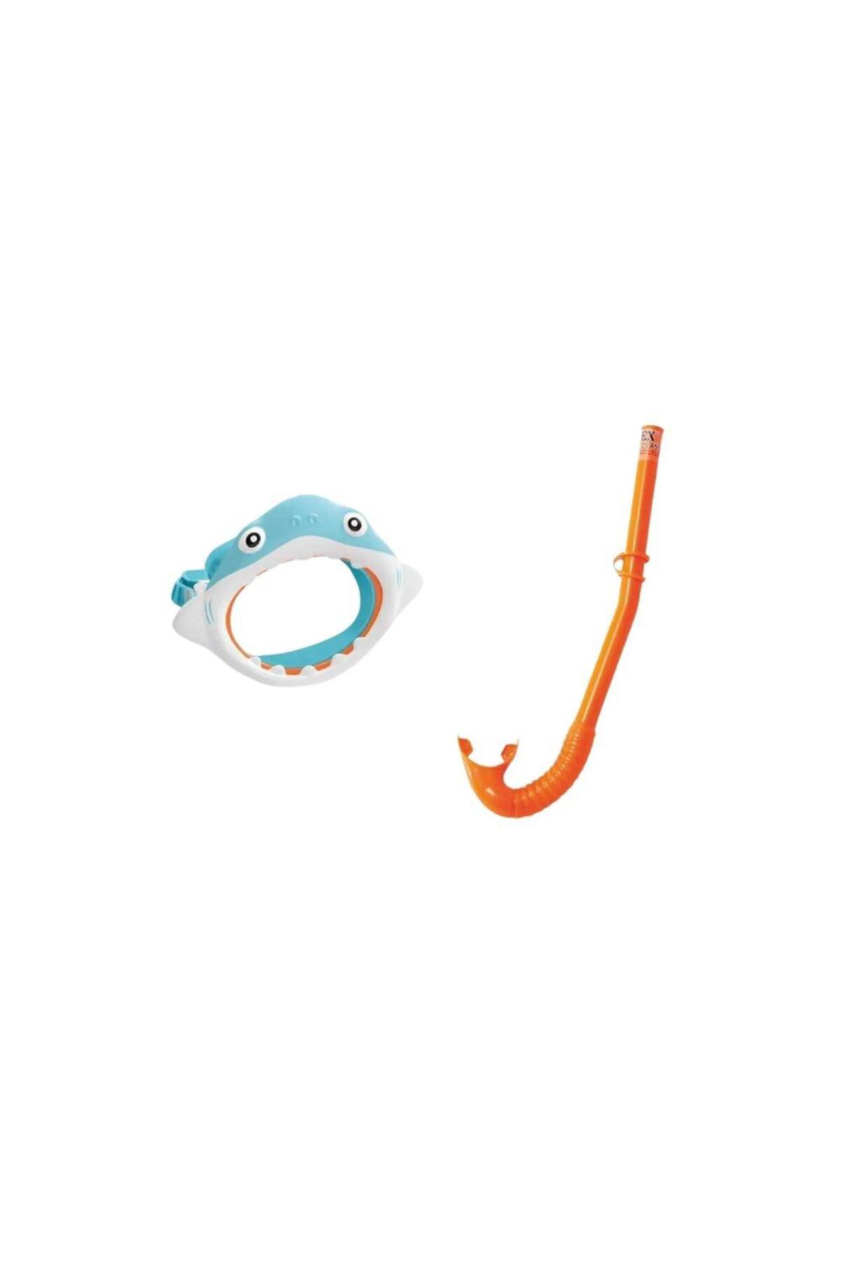 İntex Köpek Balığı Maske Ve Şnorkel Set (3-8 Yaş)