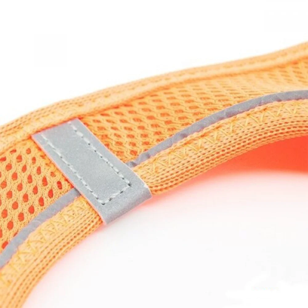 Köpek Göğüs Tasması 2XSmall 28x32 cm Neo Orange - Görsel 2