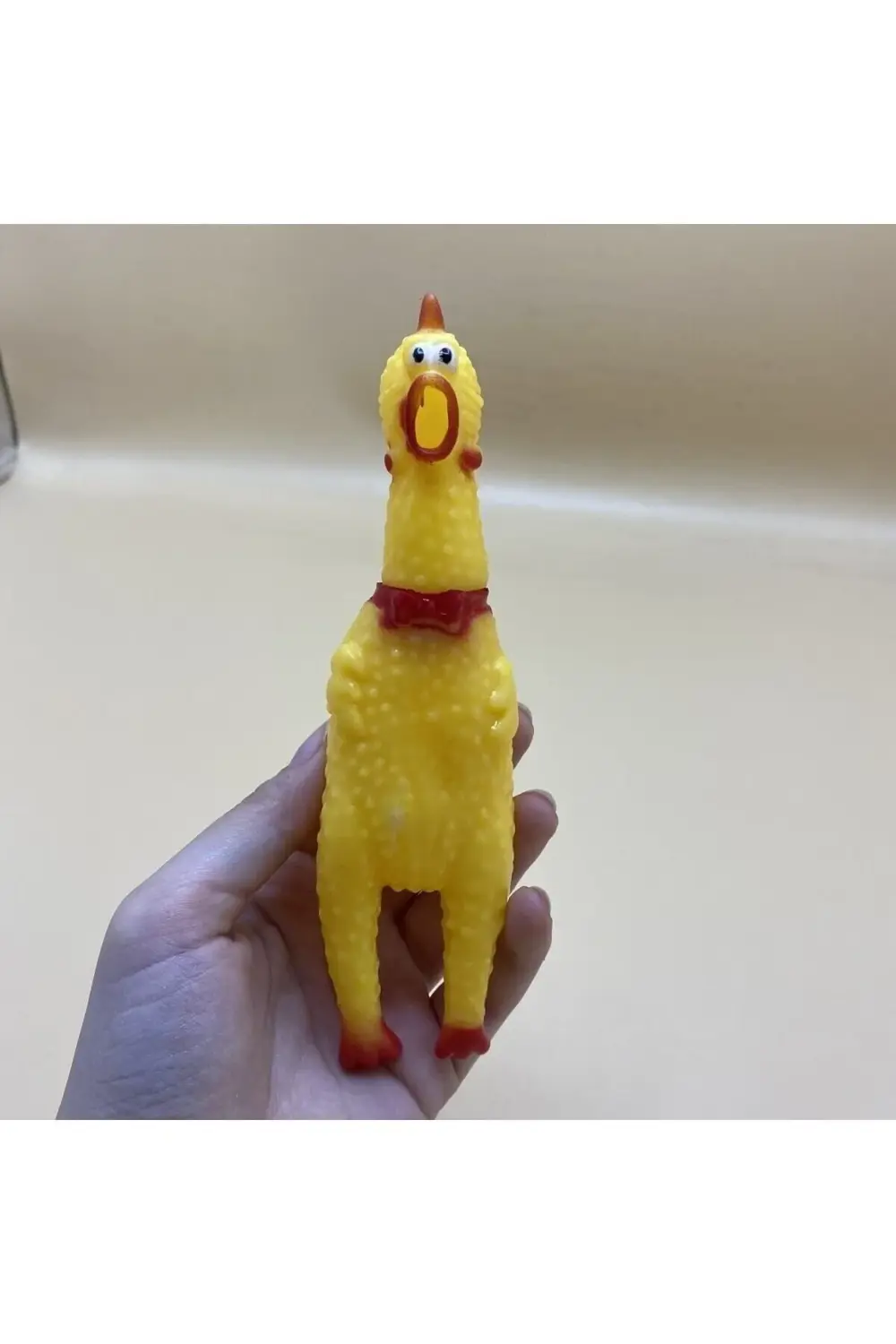 Köpek Için Öten Tavuk Horoz Oyuncak 15 Cm