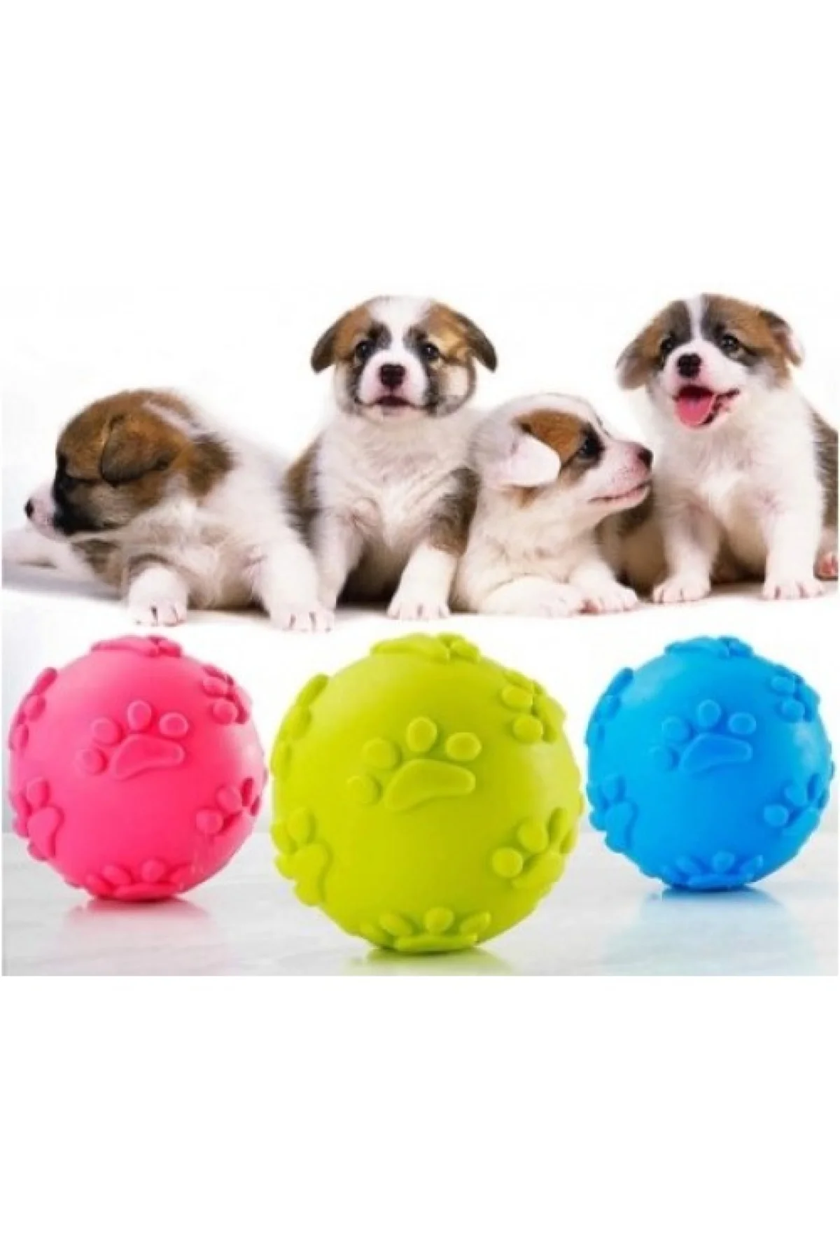 Köpek Isırma Topu Pati Desenli Fiyatı, Yorumları ve Özellikleri