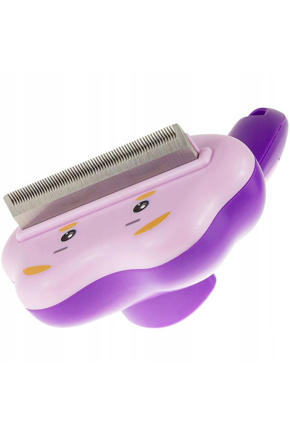 Gigi Panda Köpek Kedi İçin Tüy Dökücü Fırça Paslanmaz Çelikli Evcil Hayvan T