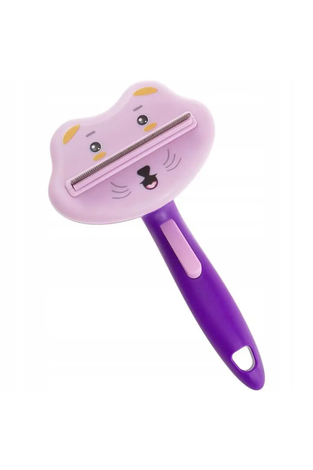 Gigi Panda Köpek Kedi İçin Tüy Dökücü Fırça Paslanmaz Çelikli Evcil Hayvan T