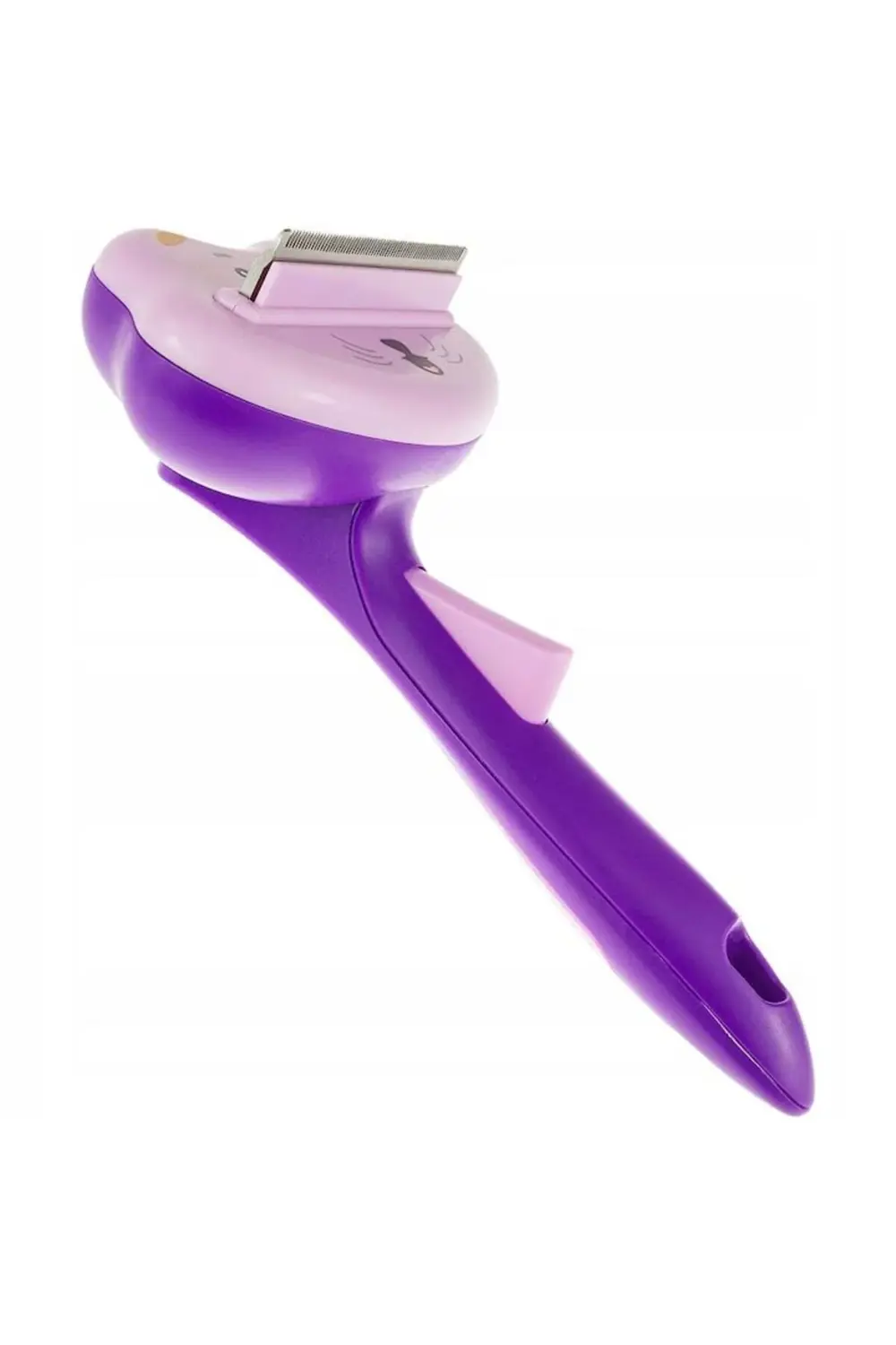 Gigi Panda Köpek Kedi İçin Tüy Dökücü Fırça Paslanmaz Çelikli Evcil Hayvan T