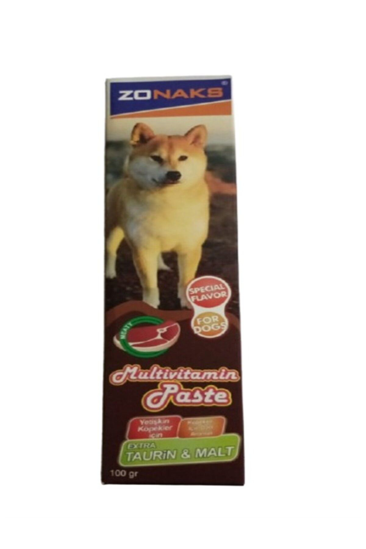 Zonax Köpek Multivitamin Pasta Extra Taurin 100 Gr