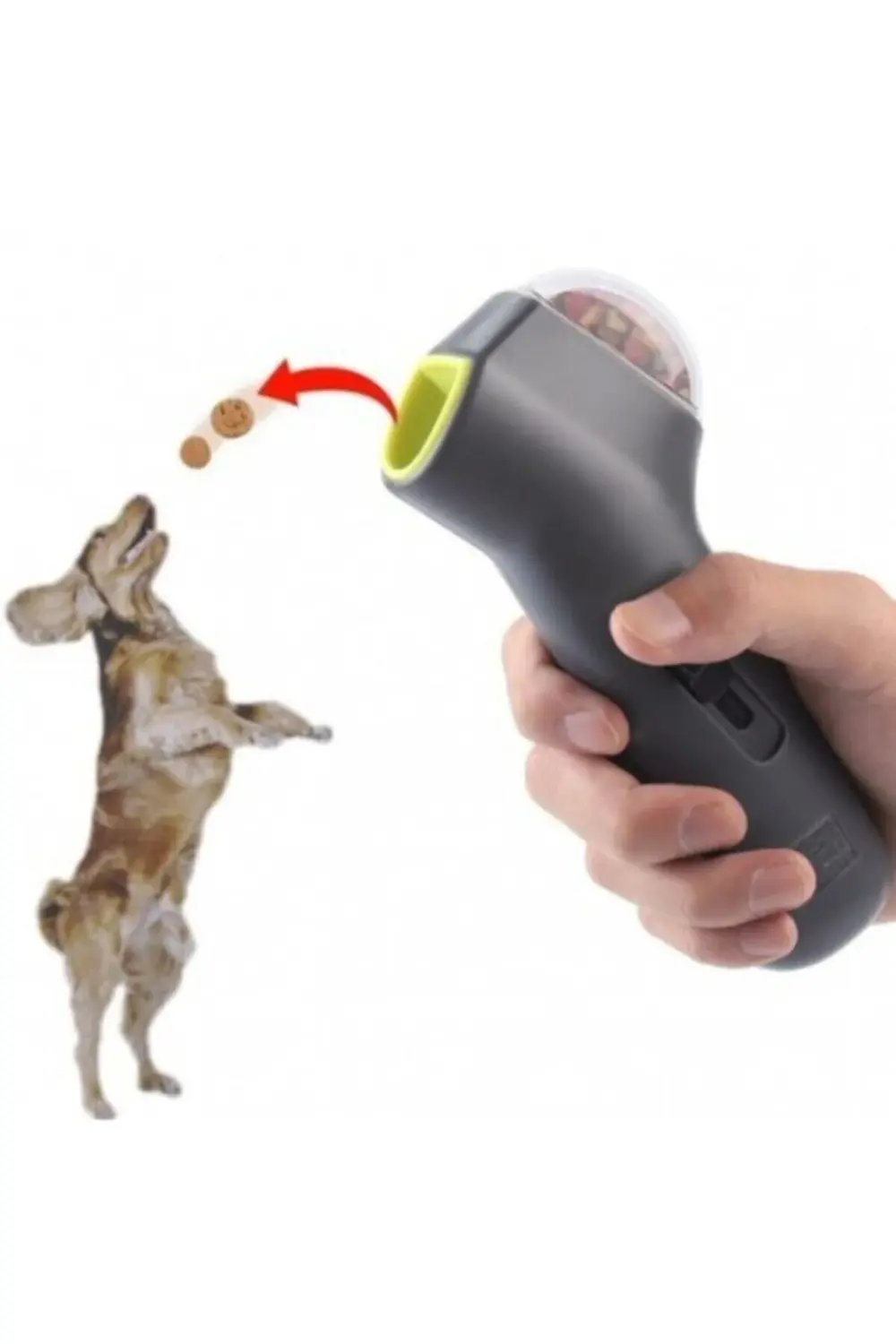 Köpek Oyuncağı Otomatik Mama Fırlatıcı Mama Atıcı