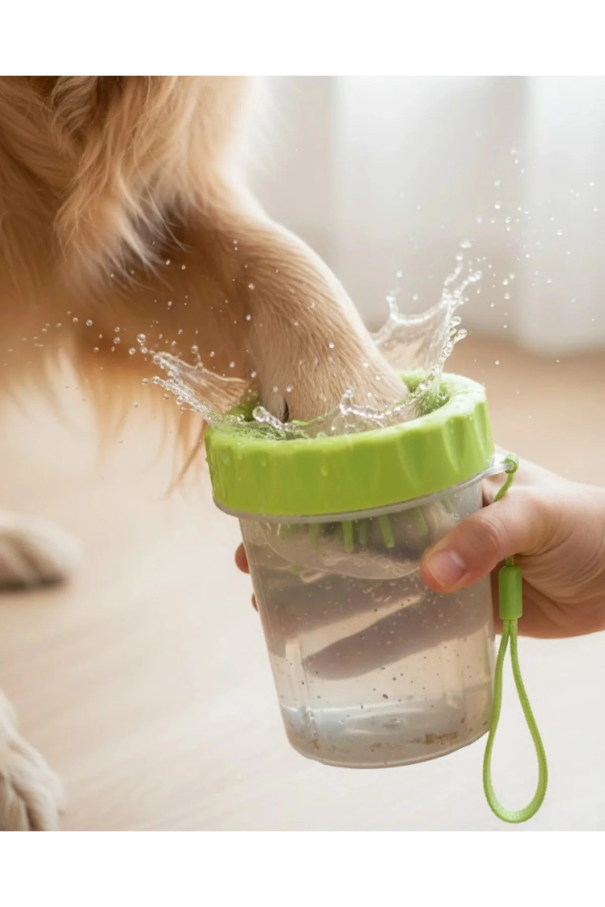 Köpek Pati Temizleyici Yıkama Kabı Halı Ve Zemin Koruyucu