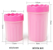 İhtiyaçavm Köpek Pati Yıkama Aparatı Küçük