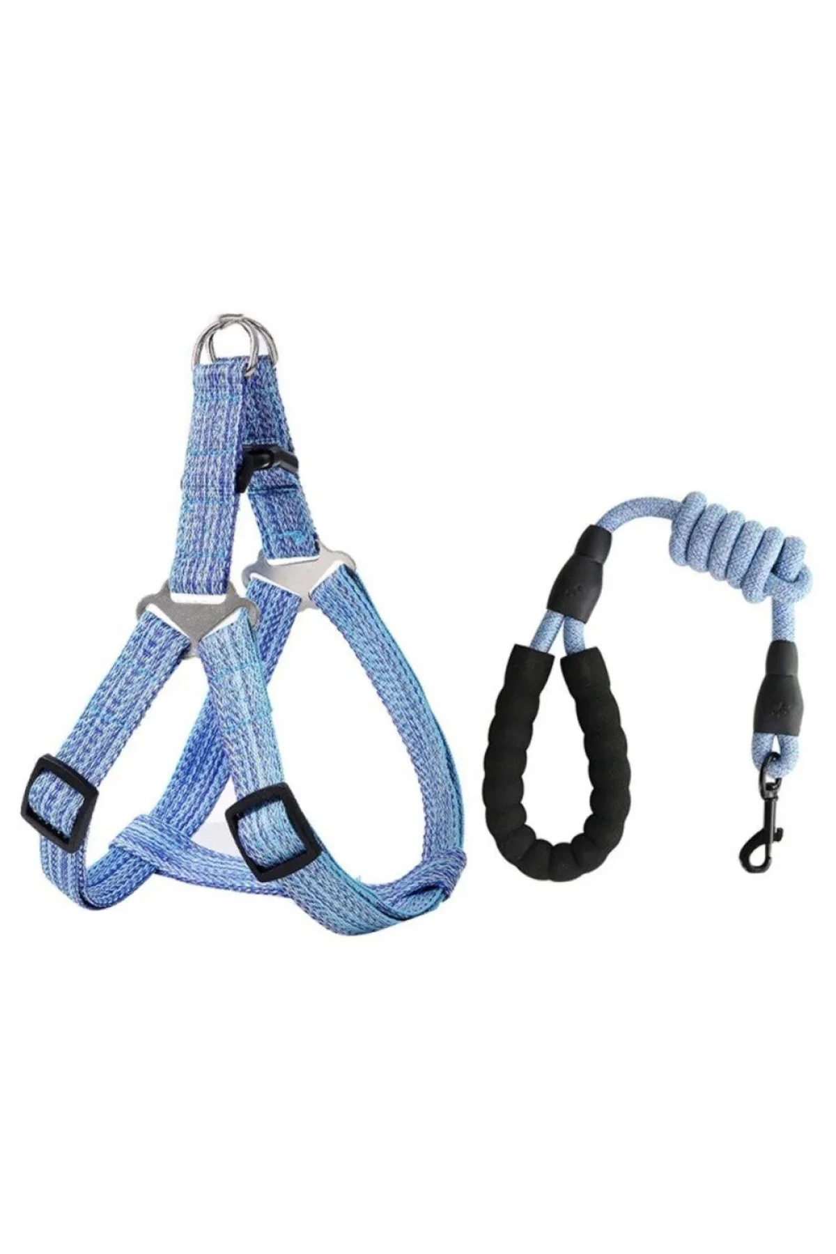 Köpek Tasması (L) 1.0cm - Büyük Boy Köpek Tasması Göğüs Kemerli, 