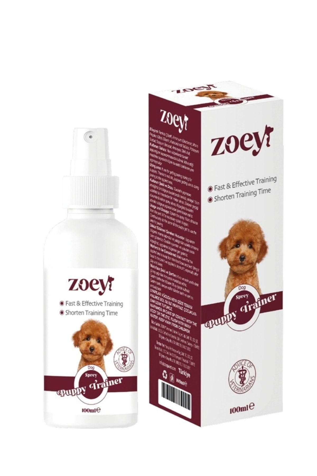 Zoey Pet Products Köpek Tuvalet Eğitim Spreyi