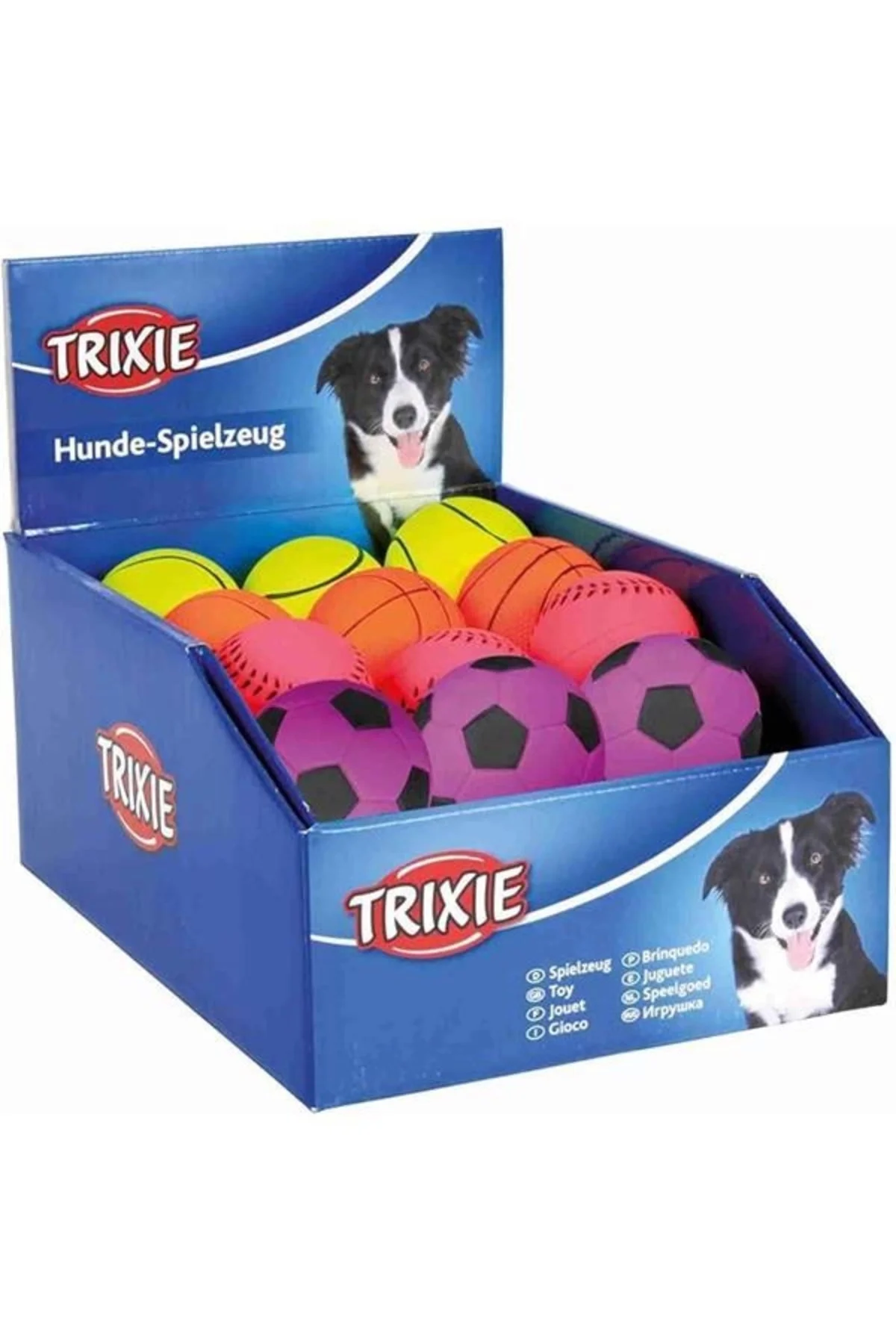Köpek Yüzen Yumuşak Kauçuk Top 6Cm