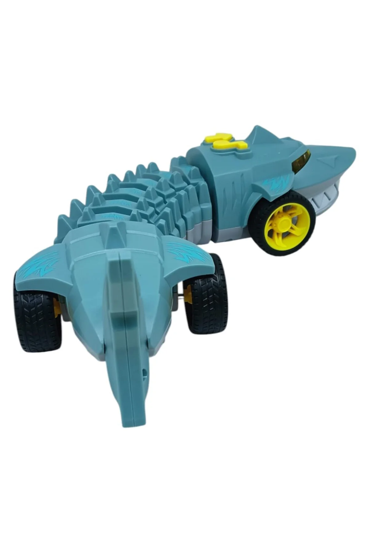 Köpekbalığı Araba - Otomatik Hareketli Sesli Işıklı 32 cm - Gri Köpekbalığı - 1 ADET Köpekbalığı Araba - Otomatik Hareketli Sesli Işıklı 32 cm - Gri Köpekbalığı - 1 ADET