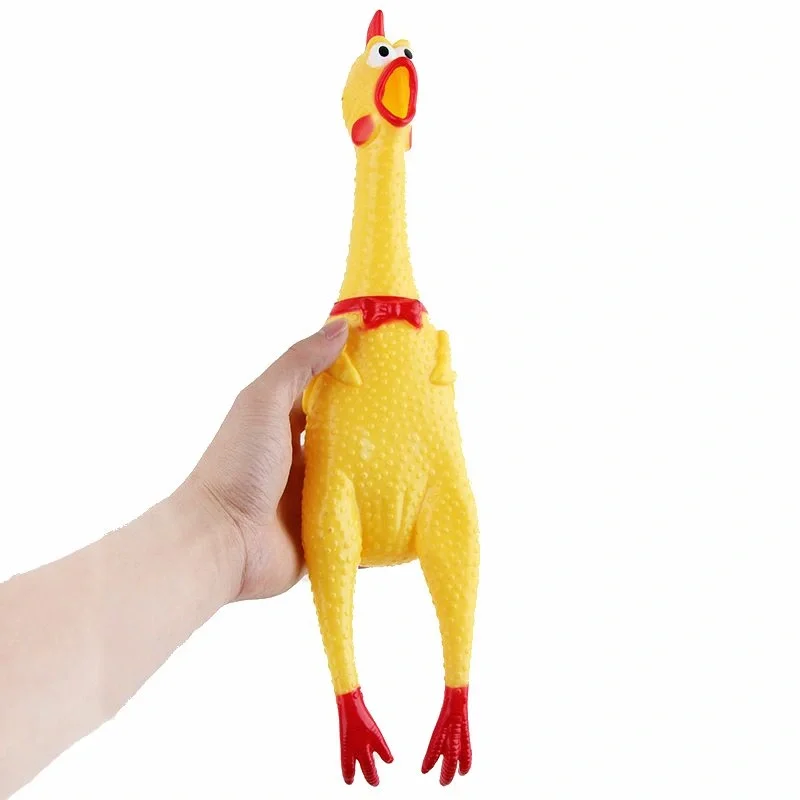 Köpekler İçin Düdüklü Horoz - Ses Çıkaran Tavuk Kedi Köpek Oyuncağı 16 Cm Köpekler İçin Düdüklü Horoz - Ses Çıkaran Tavuk Kedi Köpek Oyuncağı 16 Cm