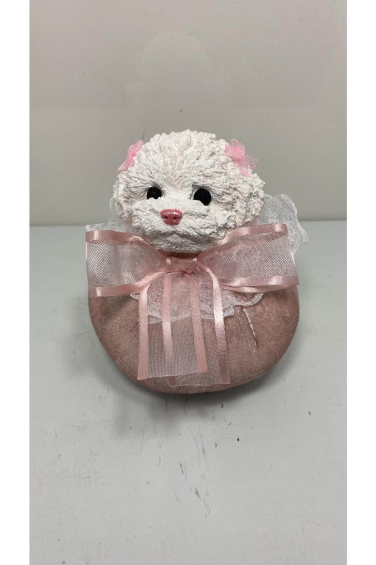 Elif Aksesuar Köpekli Kapı Stoperi (Pembe)