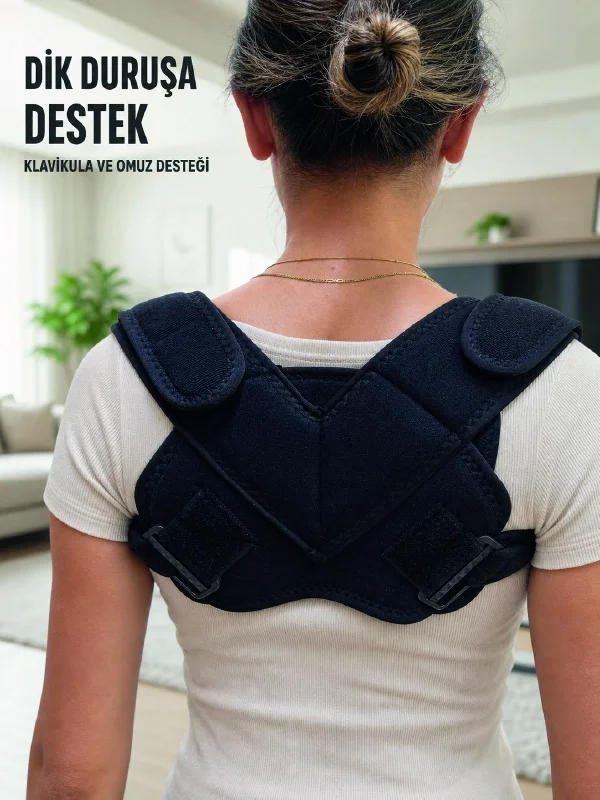 Köprücük Kemiği Destek Bandajı Klavikula ve Omuz Destekli Dik Duruş Korsesi Fiyatı, Yorumları ve Özellikleri