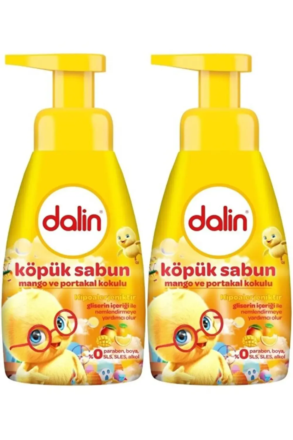 Köpük Sabun Mango Ve Portakal Kokulu 200 ml X 2 Adet