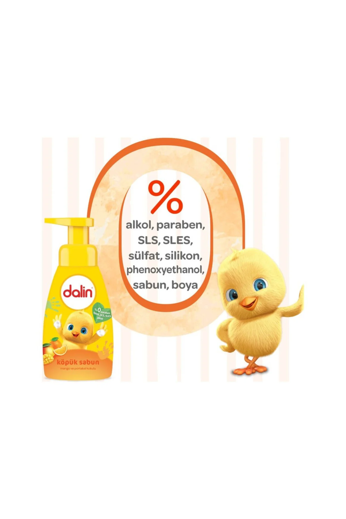 Köpük Sabun Mango ve Portakal Kokulu 200 ml