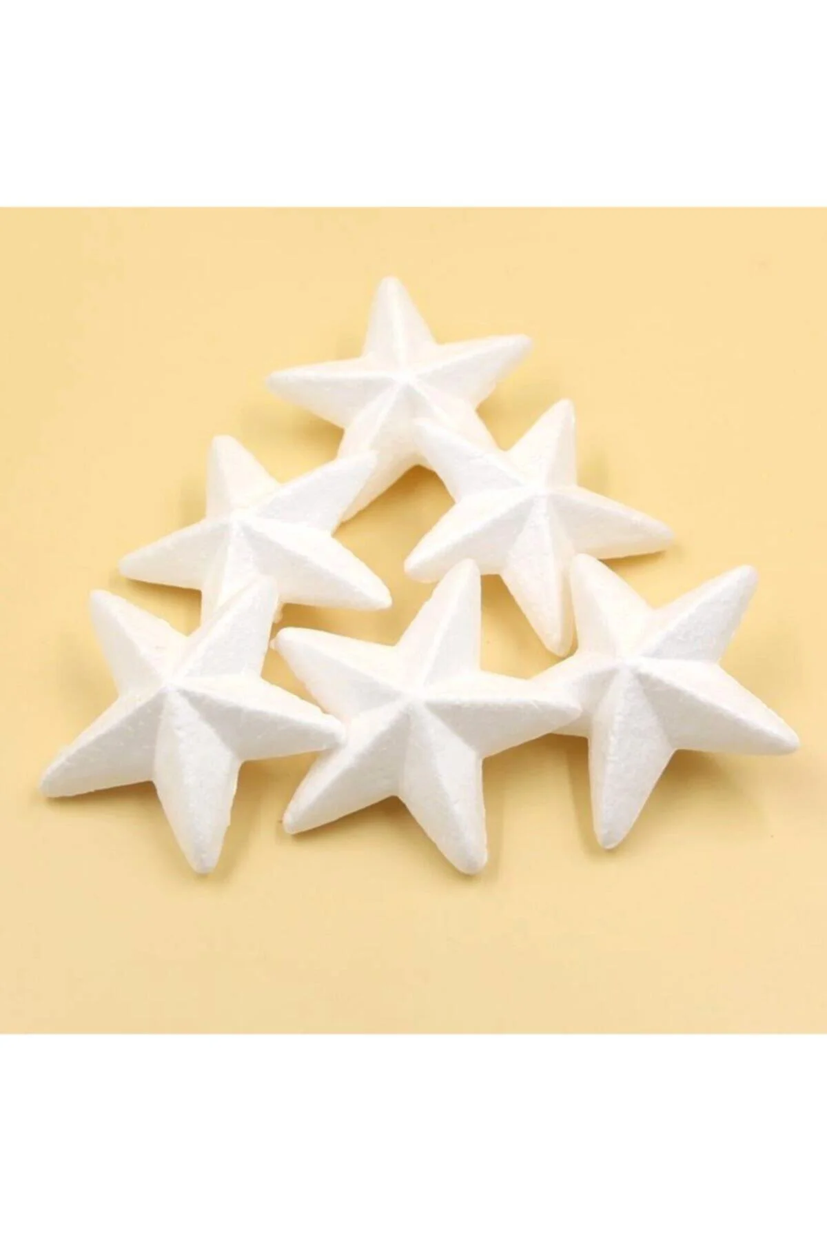 Köpük Yıldız 10cm 6 lı
