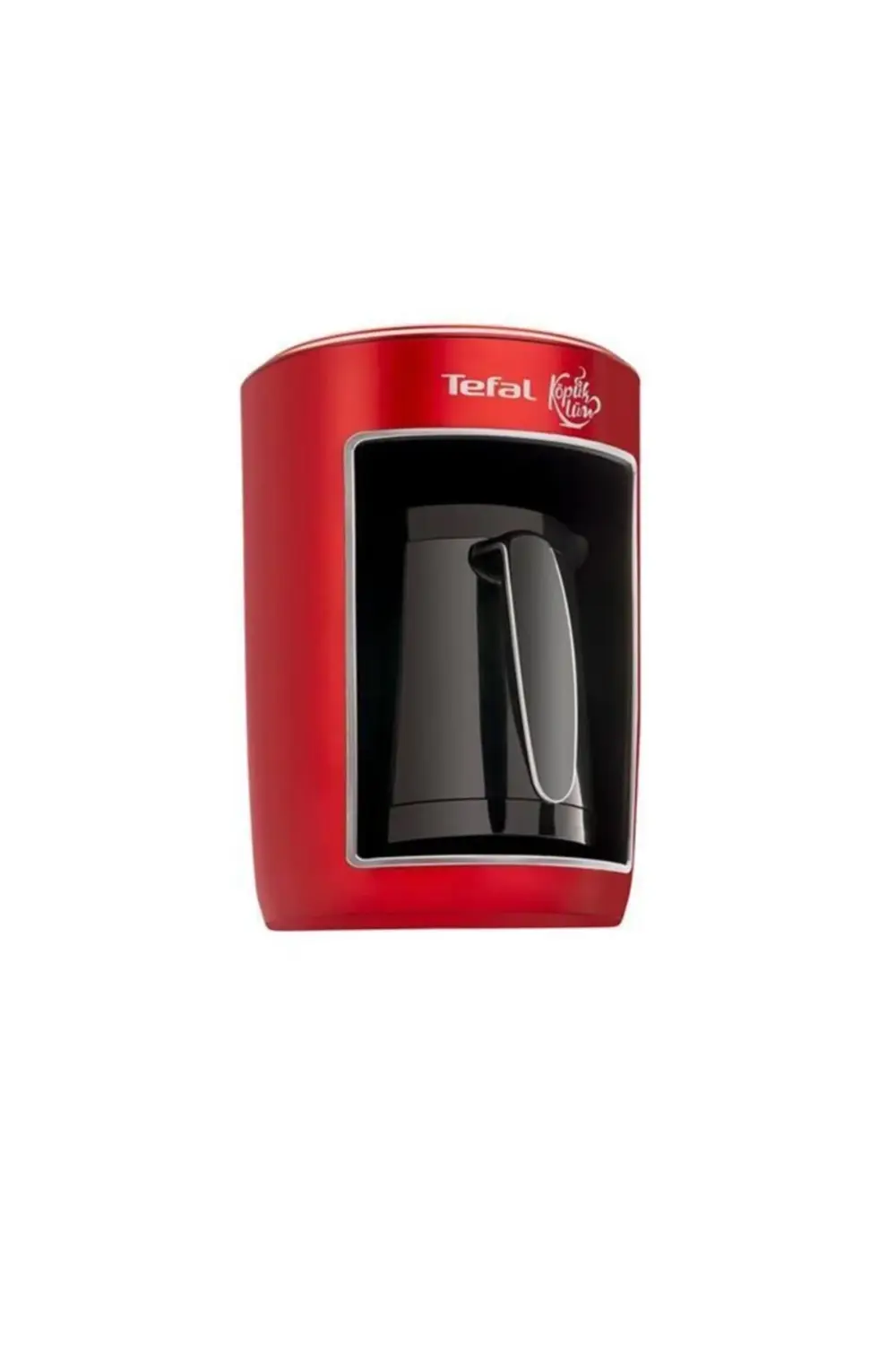 Tefal Köpüklüm 4 Fincan Kapasiteli 735 Watt Türk Kahve Makinesi - Kırmı