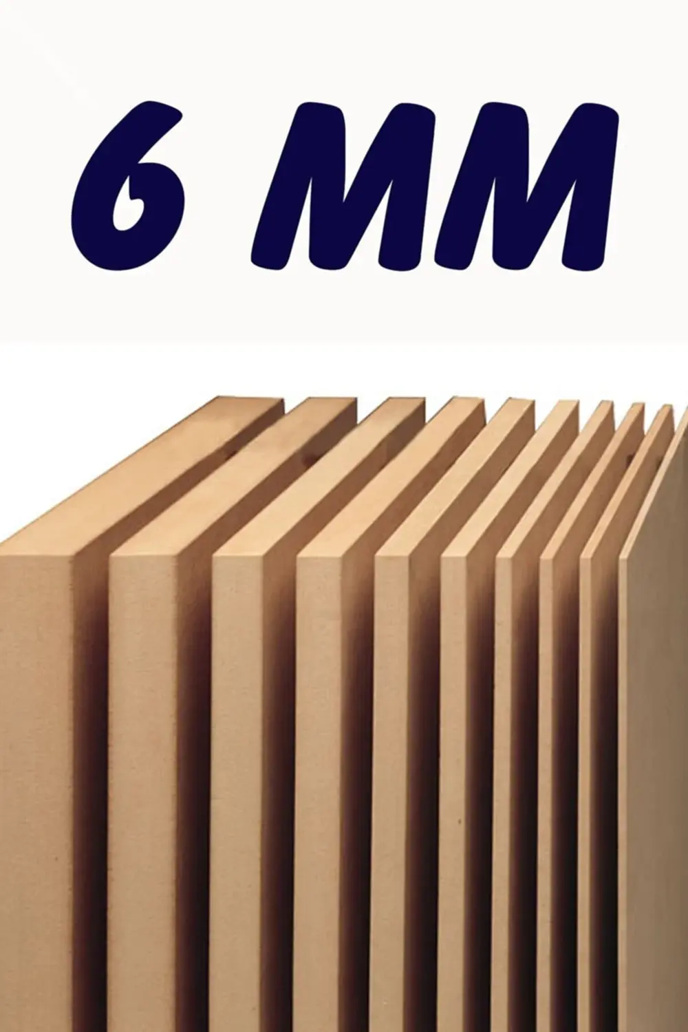 Kopya 6mm 50*70 Cm Levha