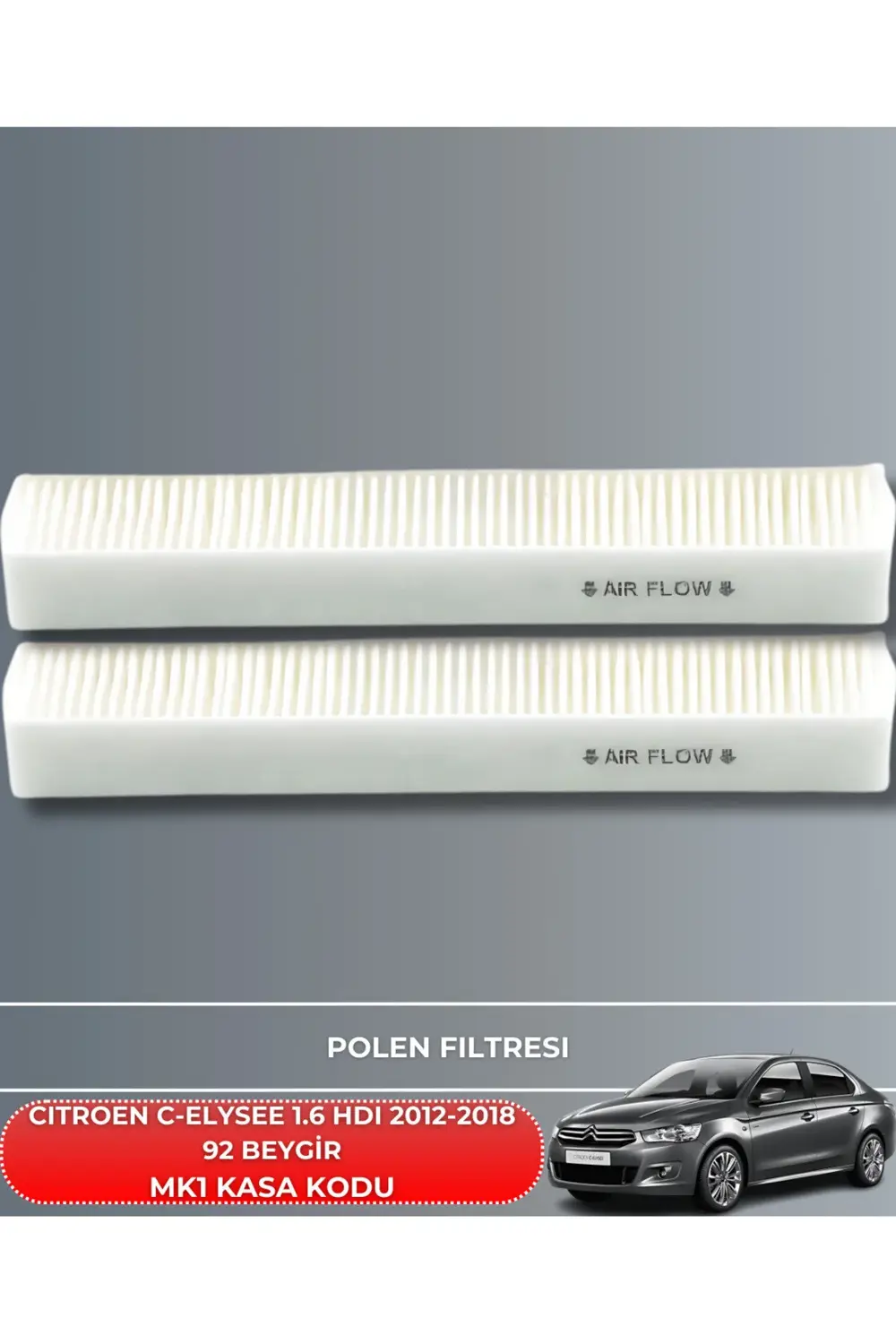 KOPYA - CITROEN C-ELYSEE 1.6 HDI 2012-2018 92 BEYGİR FİLTRE - YAG