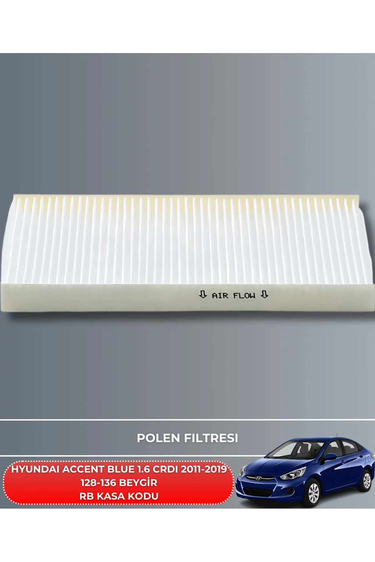 KOPYA - HYUNDAI ACCENT BLUE 1.6 CRDI 2011-2019 128-136 BEYGİR BAKIM SETİ