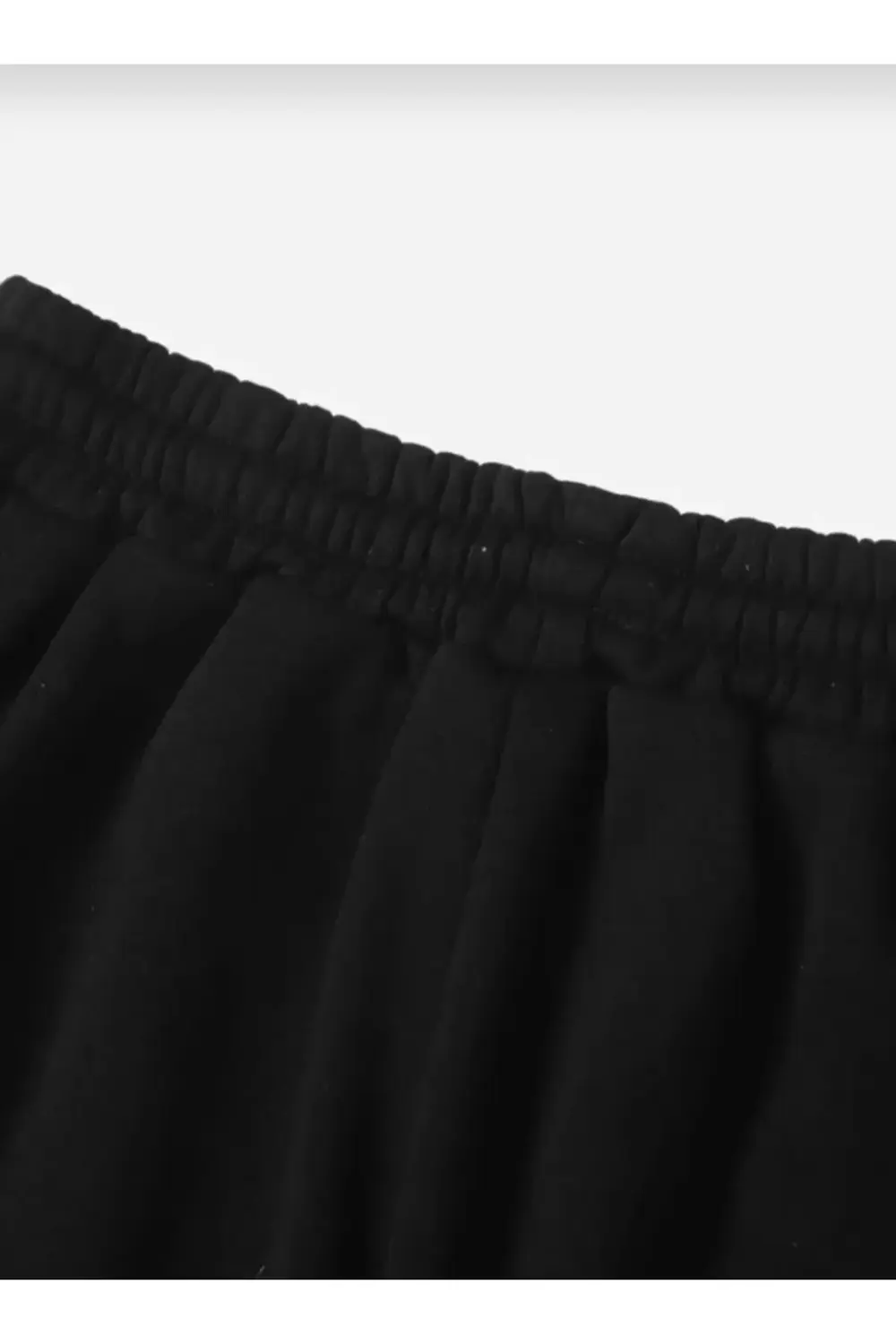 KOPYA - Unisex İkili Eşofman Altı 2 li Siyah Jogger